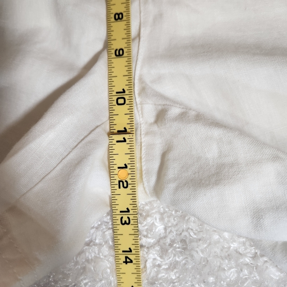 INC International Concepts White Cargo Shorts Relaxed Fit - Picture 9 of 11